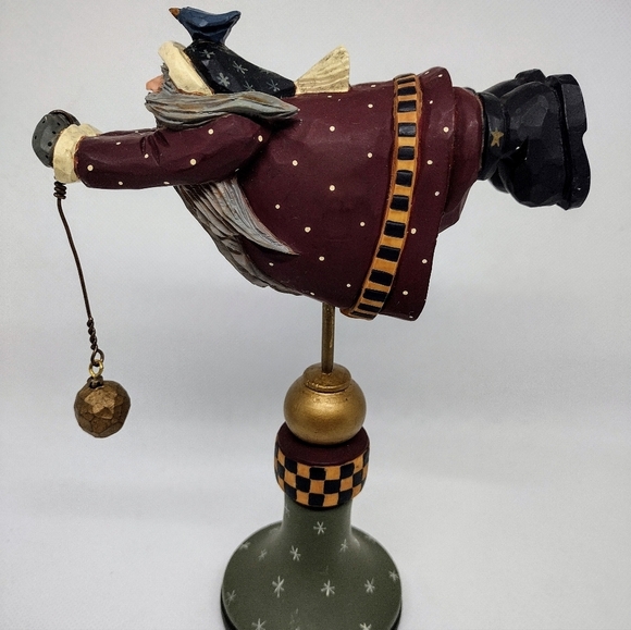 Williraye Studio Flying Santa‎ Folk Art Americana Collectable - Picture 2 of 11